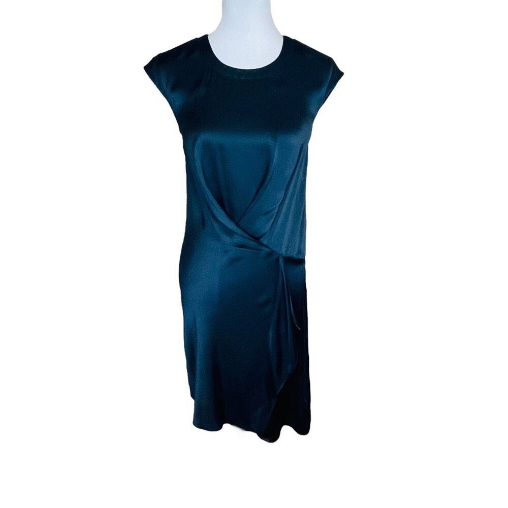 AllSaints Breeze Dress Indigo Blue Size 0